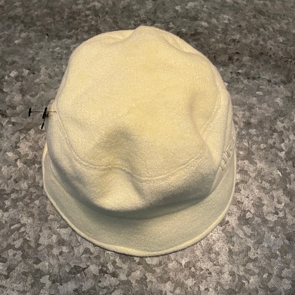 NEW UGG Womens Terry Cloth Bucket Hat L/XL Honeycomb Soft Yellow Logo - Picture 4 of 14